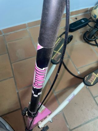Patinete rosa 3 ruedas