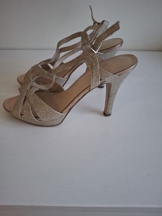 Sandalias Fosco Doradas Talla 38