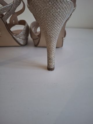 Sandalias Fosco Doradas Talla 38