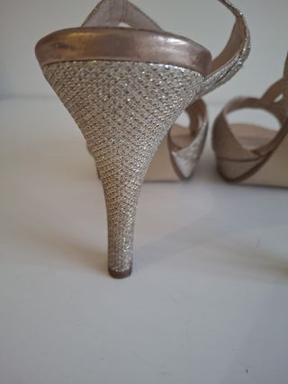 Sandalias Fosco Doradas Talla 38