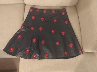 Falda Bimba y Lola de Piel