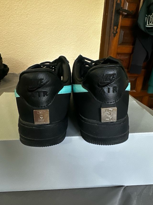 Nike Air Force 1 x Tiffany Negro/Verde Azulado