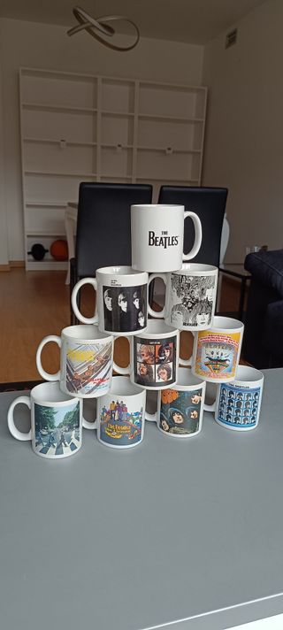 10 Tazas de Los Beatles
