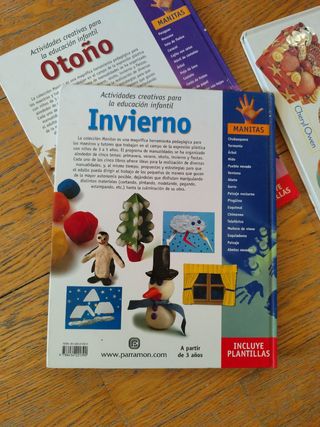 Tres libros de manualidades PARRAMON