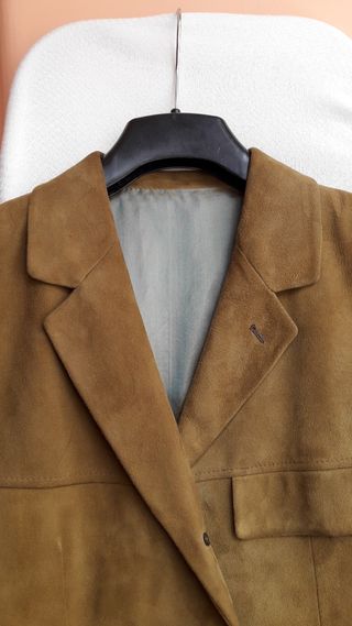 Americana de caballero, genuino ante.