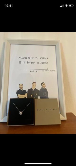 Gargantilla Salvatore Plata Brillante