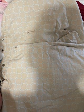 Saco Silla Universal BB3 Beige Círculos