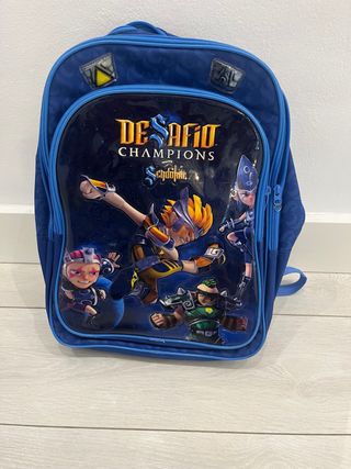 Mochila Desafío Champions Sandokai Infantil