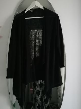 Chaqueta fina negra