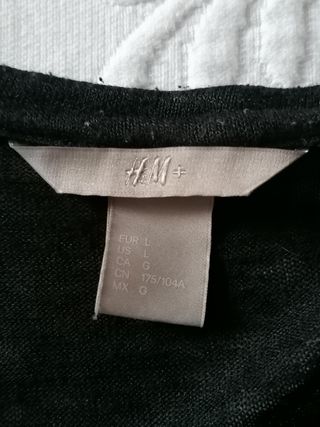 Chaqueta fina negra