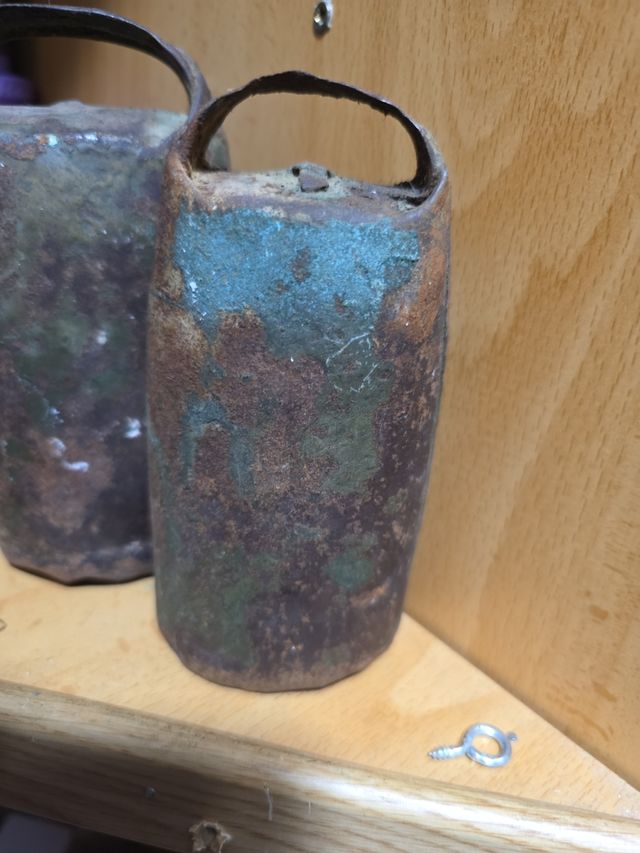 Lote de 3 Cencerros Antiguos