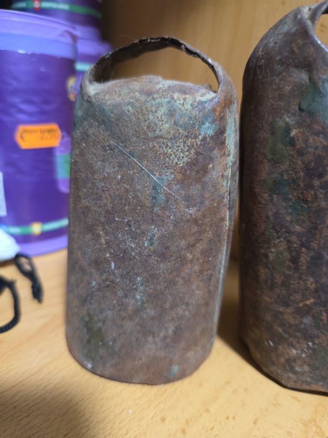 Lote de 3 Cencerros Antiguos