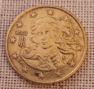 0,10 euros Italia 2002