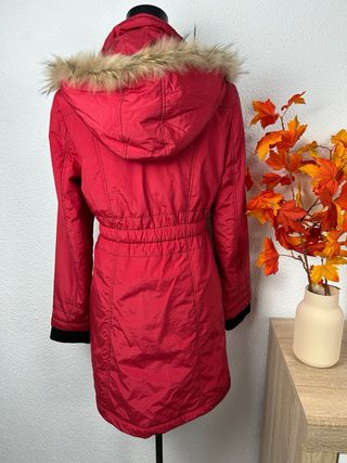 Parka Roja Mujer Talla L/40