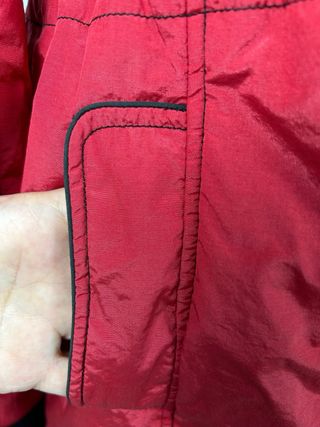 Parka Roja Mujer Talla L/40