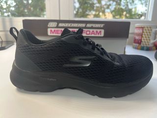 Skechers Go Walk 6 Bold Vision Mujer Negro