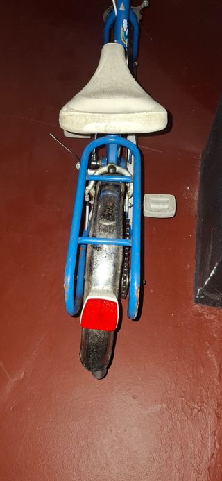 Bicicleta Orbea infantil azul clásica