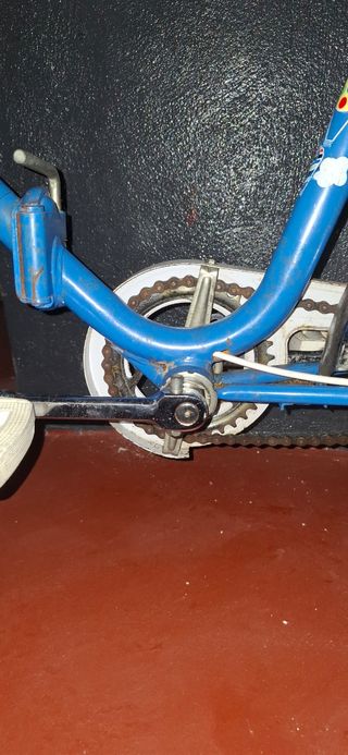 Bicicleta Orbea infantil azul clásica