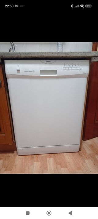 Lavavajillas Zanussi Blanco