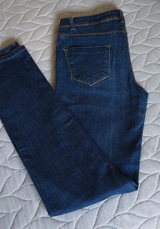 Pantalón vaquero mujer azul