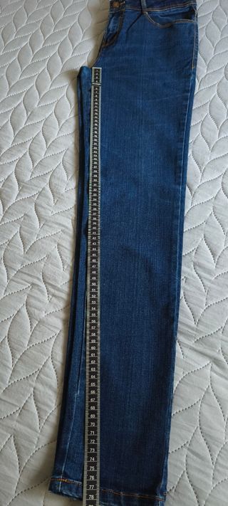 Pantalón vaquero mujer azul