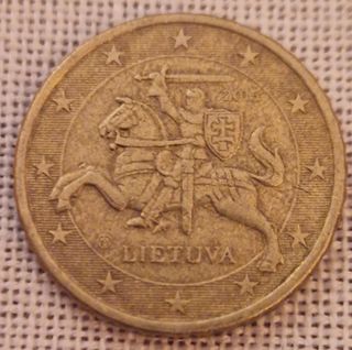 0,10 céntimos Lituania 2015