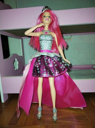 Barbie rock princesa Rosa ORIGINAL