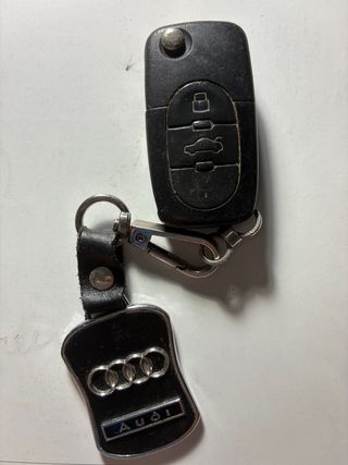 Llave Coche Audi Negra