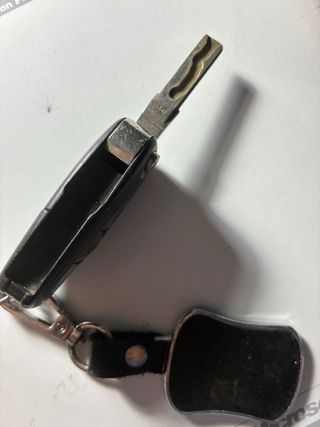 Llave Coche Audi Negra