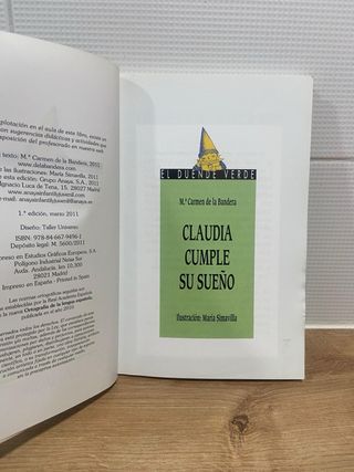 Claudia cumple su sueño (Literatura Infantil (6...
