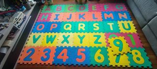 Alfombra puzzle infantil goma EVA