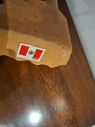 Flauta cerámica artesanal Perú