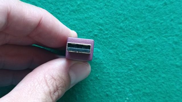 Adaptador USB-A macho a PS/2 hembra (mini-DIN 6)