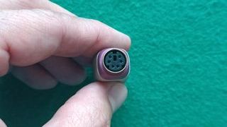 Adaptador USB-A macho a PS/2 hembra (mini-DIN 6)