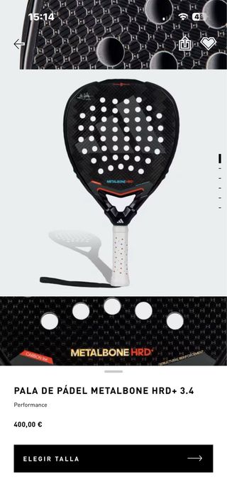 RAQUETA ADIDAS NUEVA