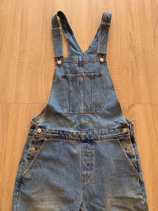 Peto vaquero azul Bershka (T. S)