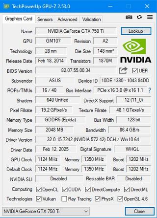 Ordenador PC: i5 3570+GTX 750Ti 2Gb GDDR5