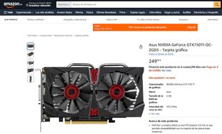 Ordenador PC: i5 3570+GTX 750Ti 2Gb GDDR5