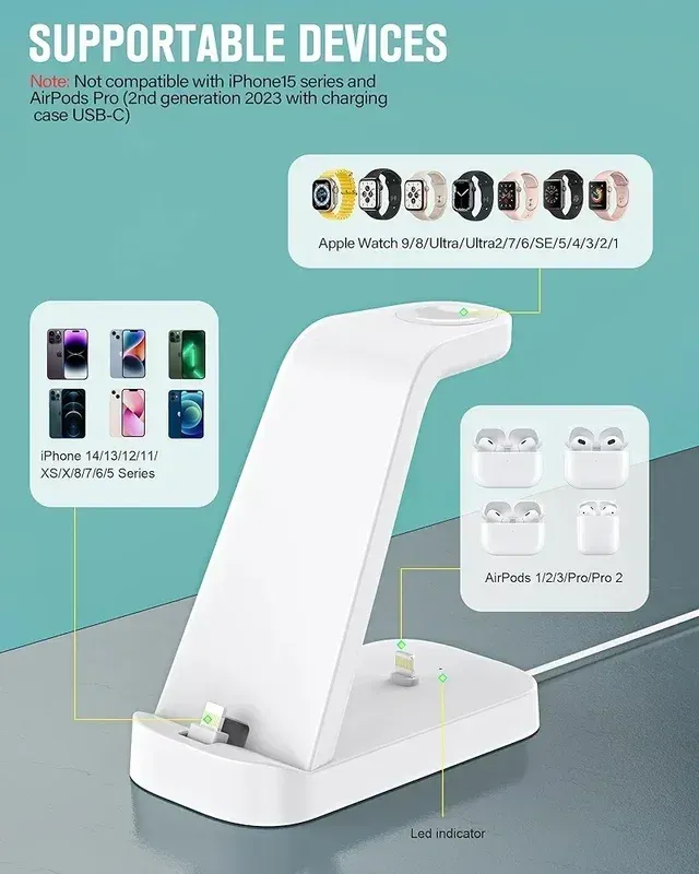 ¡¡-50%!! | Apetiy Cargador 3 en 1