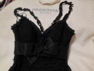 Vestido Fiesta Pronovias Baeza Negro