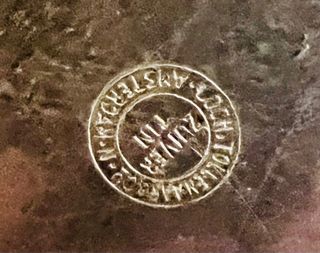 Set da caffè/tè in pura latta — Lochtolenaars