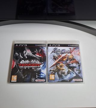 Pack 2 juegos PS3: Tekken Tag 2 + Soul Calibur V