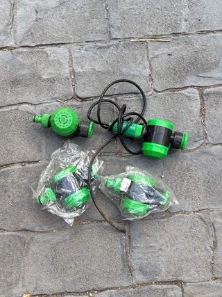 Temporizadores de riego verdes