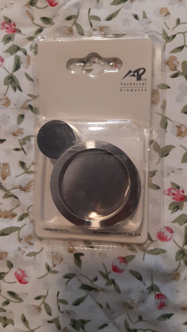 Pomos Puerta Corredera Acero.