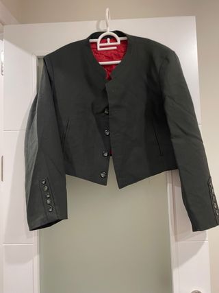 Chaqueta Traje Corto Hombre Verde
