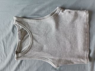 Top Zara gris 