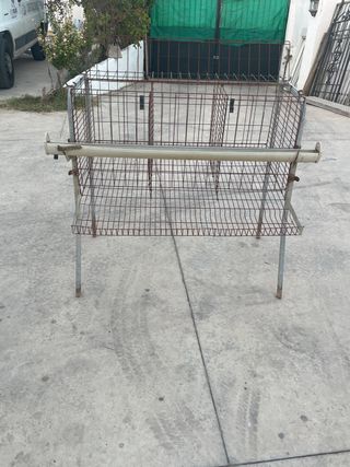 Jaula ponedora de gallinas