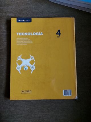 Inicia Tecnología 4.º ESO. Libro de alumno