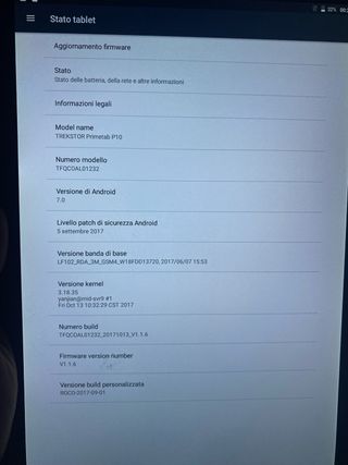 TREKSTOR Primetab P10 Tablet Android 7.0