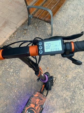 Patinete Eléctrico Naranja